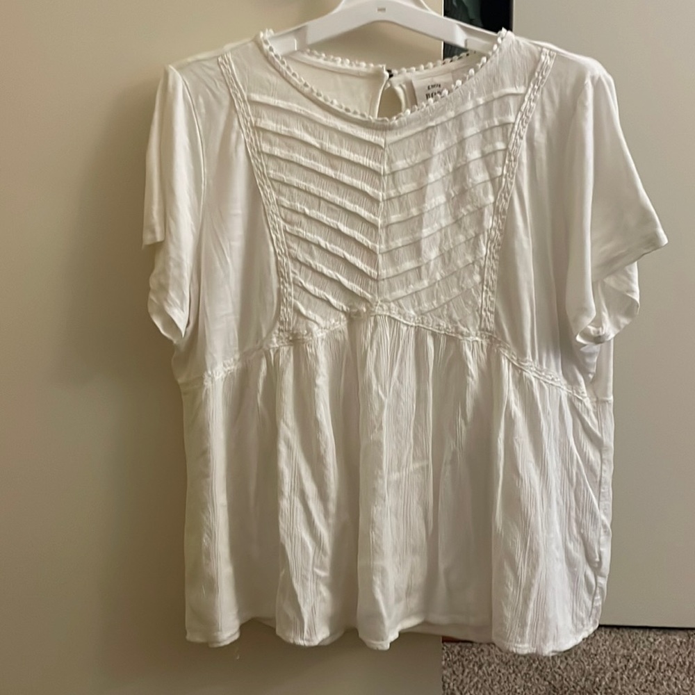 Knox Rose cream blouse